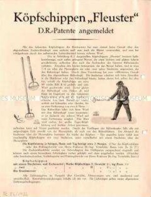 Klausing Zuckerrüben Köpfschippen "Fleuster"