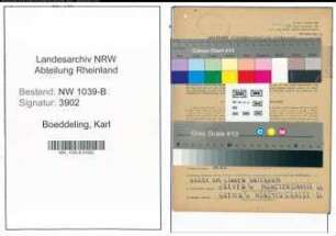 Entnazifizierung Karl Boeddeling , geb. 17.07.1918 (Fleischer)