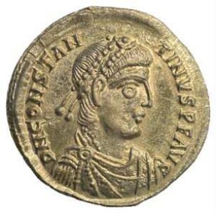Fundmünze, Solidus, 407 - 408 n. Chr.