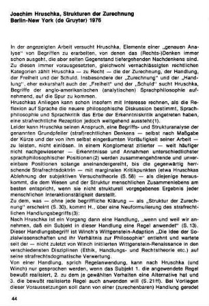 44-77, Besprechungen