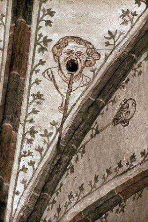 Rankenmalerei und Masken