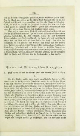 Scenen und Bilder aus den Kreuzzügen