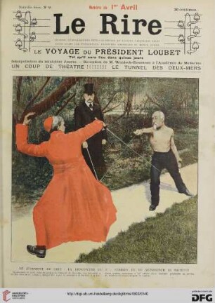 No. 9 (1er Avril 1903) Le Voyage du président Loubet