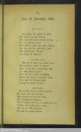 Am 12. December 1861