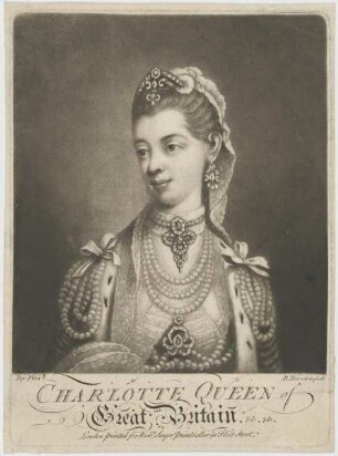 Bildnis der Charlotte Queen of Great Britain
