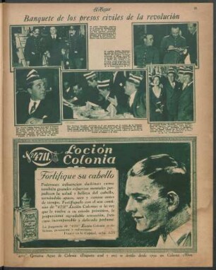 Banquete de los presos civiles de la revolución