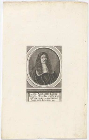 Bildnis des Iakobus Pancratius Bruno
