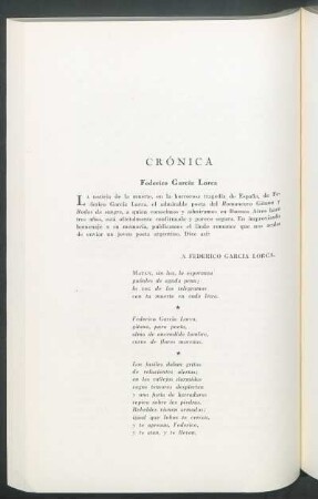 Crónica