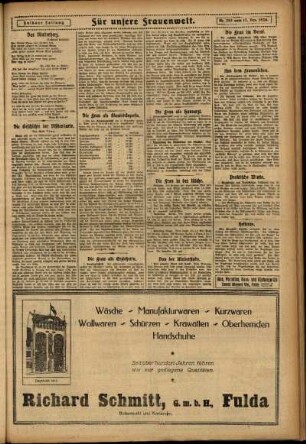 Zweite Ausgabe vom Mittwoch, den 17. Dezember 1924.