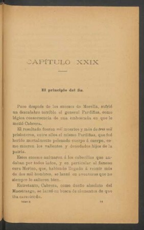 Capítulo XXIX - El principio del fin.