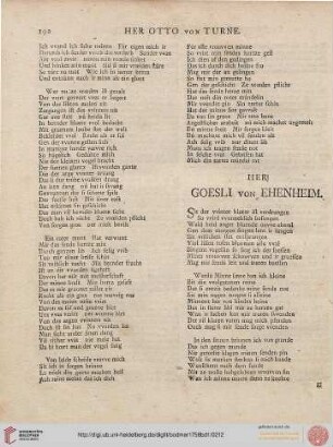 Her Goesli von Ehenheim