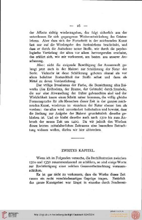 Zweites Kapitel