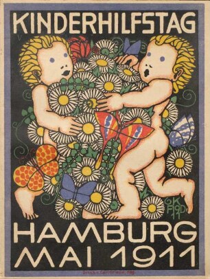 Zur Erinnerung an den Kinderhilfstag : Hamburg, 24. Mai 1911