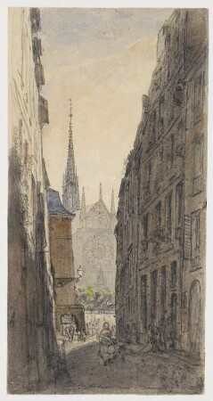 Rue du Fouorre in Paris