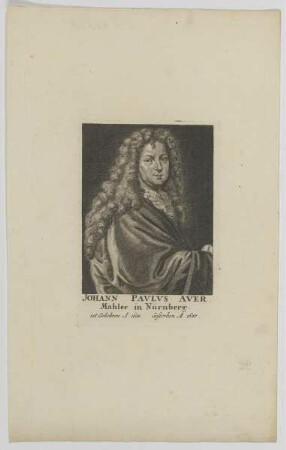 Bildnis des Johann Paulus Auer