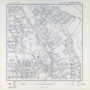 Benrath, Deutsche Grundkarte, Blatt 124