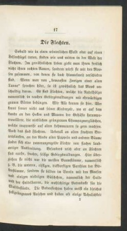 Die Flechten.