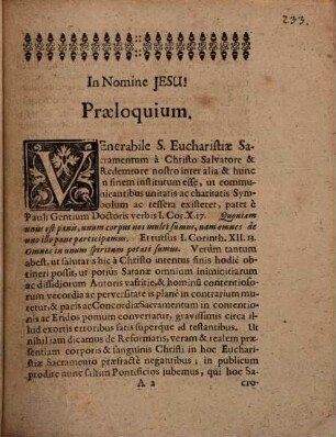 De pontificiorum sacrificio missae exercitatio acad.