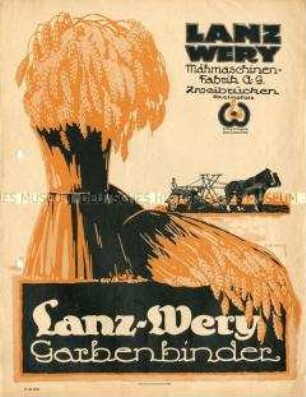 Lanz-Wery Garbenbinder