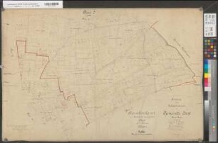 Soest (Soest), Separation Soest, Bl. 3 Brouillonkarte I Flur 3