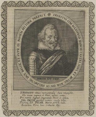 Bildnis des Ernestus von Mansfeld