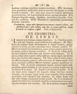 Ex geometria.