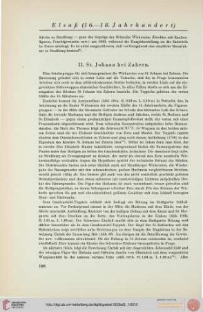 II: St. Johann bei Zabern