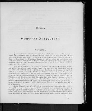 Gewerbe-Inspection.