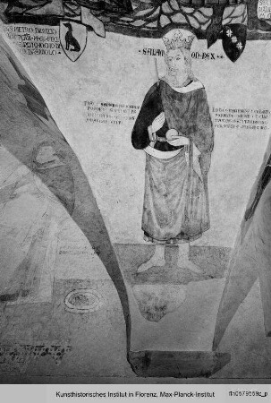 Salomon - Dekoration der Nordwand und der nördlichen Gewölbezwickel