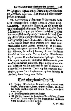 Das vierzehende Capitel