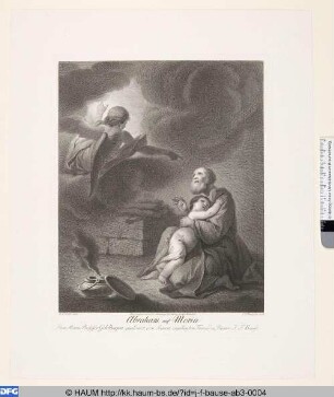 Abraham auf Moria