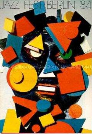 Programmheft zum Jazzfestival in Berlin (West) 1984