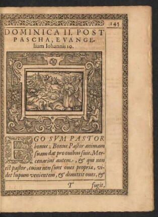 Dominica II. Post Pascha, Evangelium Iohannis 10.