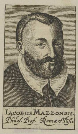 Bildnis des Iacobus Mazzonius
