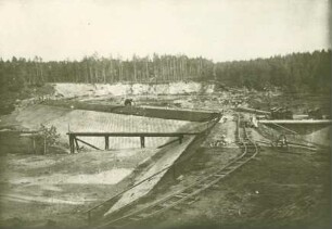 Bütow Staudamm Pommern, Deutschland, 1920