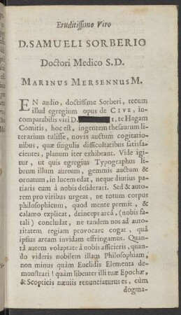 Beitrag von Marinus Mersennus