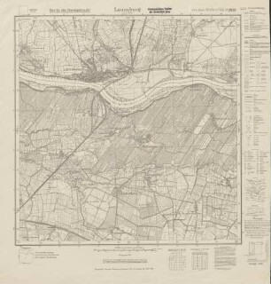 2629 Lauenburg a.d. Elbe, Meßtischblatt (4cm - Karte)