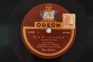Die Prinzessin : Lied / (Edward Grieg)