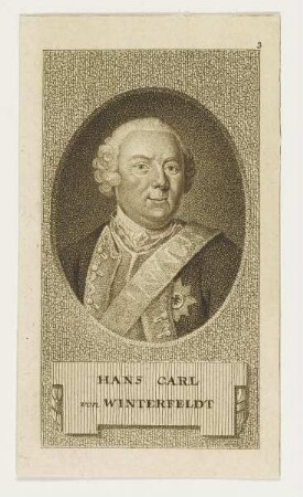 Bildnis des Hans Carl von Winterfeldt