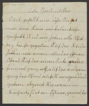 Brief an Lea Mendelssohn Bartholdy : Oktober 1837