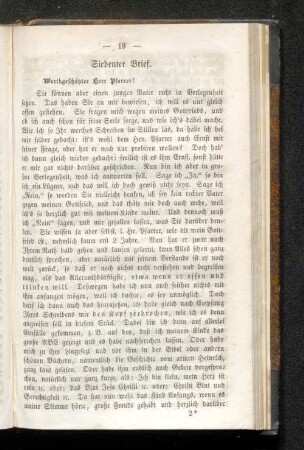 Siebenter Brief.