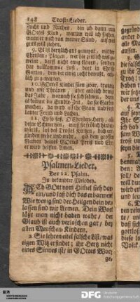 Psalmen-Lieder