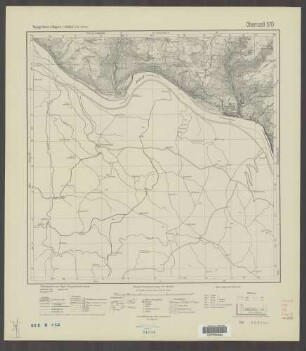 570 Obernzell ; Topographische Karte von Bayern 1:25.000 [Positionsblätter]