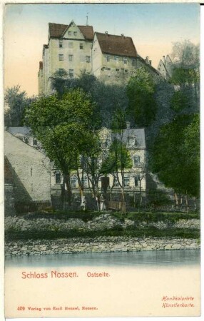 Nossen. Schloss, Ostseite