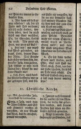 11. Christliche Kirche.