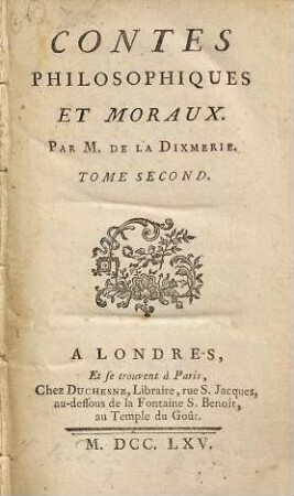 Contes philosophiques et moraux, 2