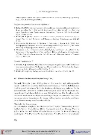 12. Nietzsche-Kommentar (Freiburg i. Br.)
