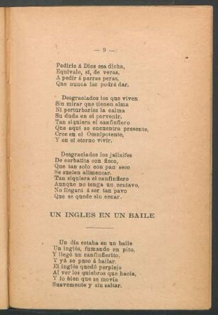 Un inglés en un baile