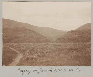 Ausgang des Jarmuk-Tales in das ror.