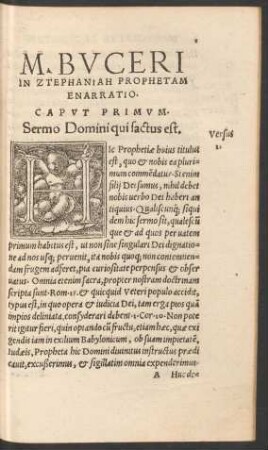 M. Buceri In Ztephaniah Prophetam Enarratio.